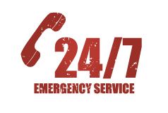 24-7 Emergency service